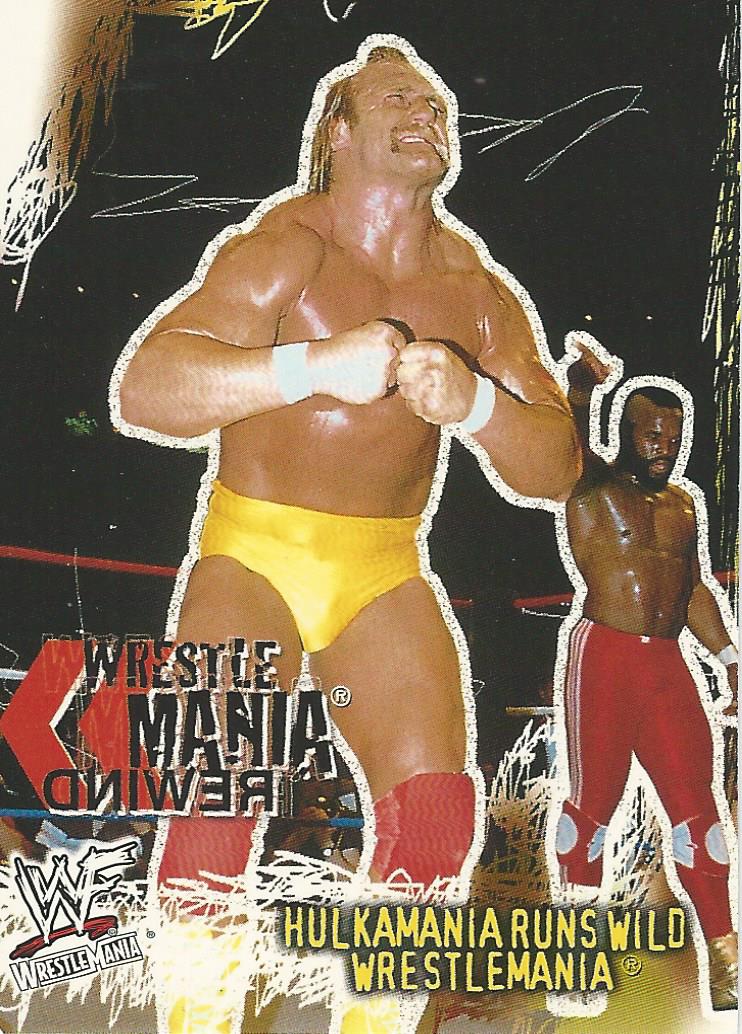 WWF Fleer Wrestlemania 2001 Hulk Hogan #82