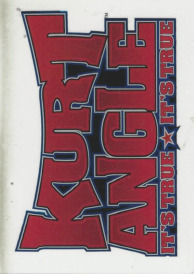 WWE Edibas Lamincards 2004 Kurt Angle #82