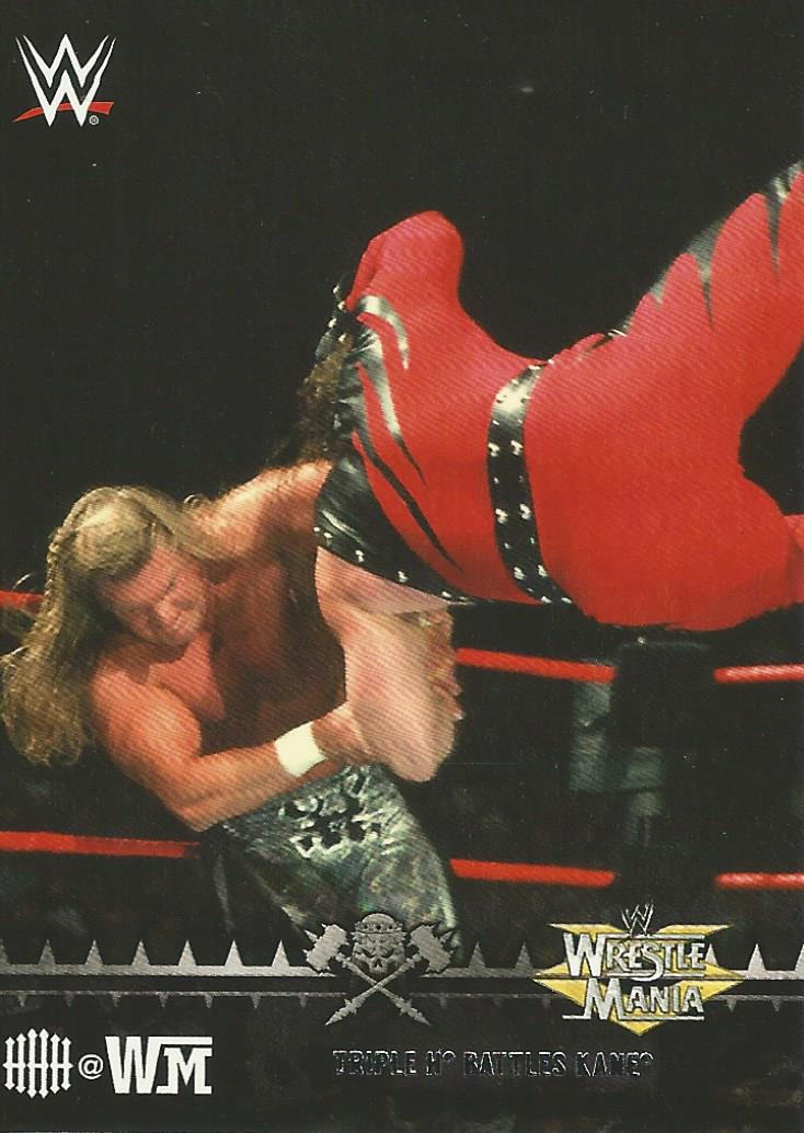 WWE Topps Road to Wrestlemania 2015 Triple H 2 of 10 trading card PW Catalog