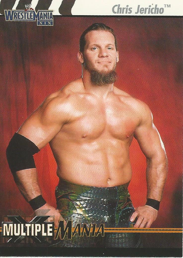 WWE Fleer Wrestlemania XIX 2003 Chris Jericho #82