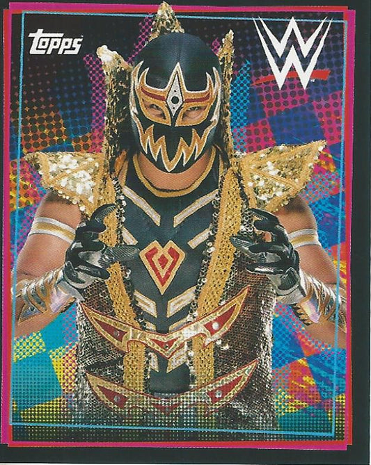 WWE Topps Road to Wrestlemania Stickers 2021 Gran Metalik #82
