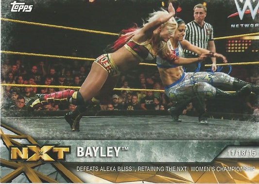 WWE Topps Women Division 2017 Bayley NXT-8