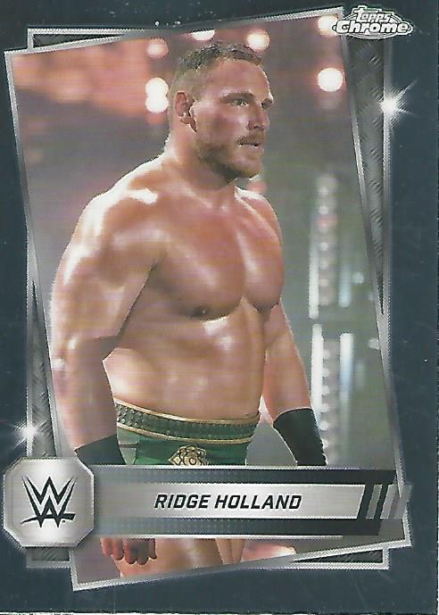 WWE Topps Chrome 2025 Trading Cards Ridge Holland No.82 PW Catalog