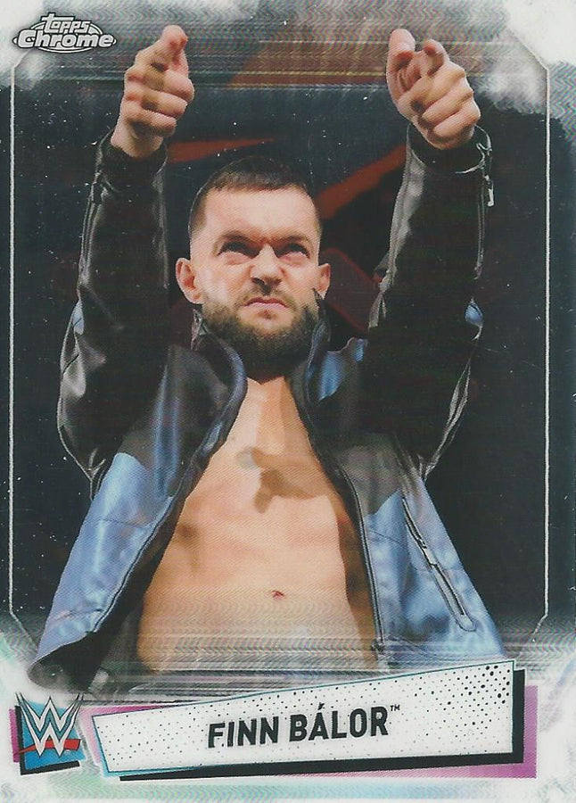 WWE Topps Chrome 2021 Finn Balor #82