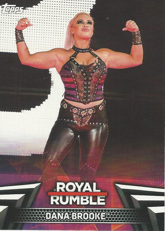 WWE Topps Women Division 2018 Dana Brooke RR-8 trading card PW Catalog