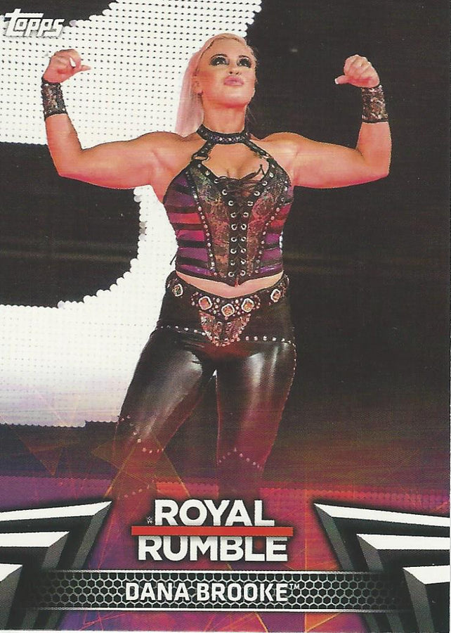 WWE Topps Women Division 2018 Dana Brooke RR-8 trading card PW Catalog