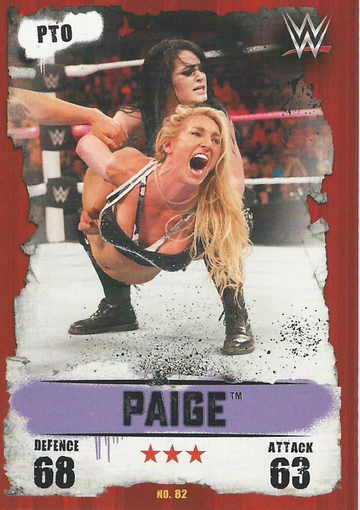 WWE Topps Slam Attax Takeover 2016 Paige #82