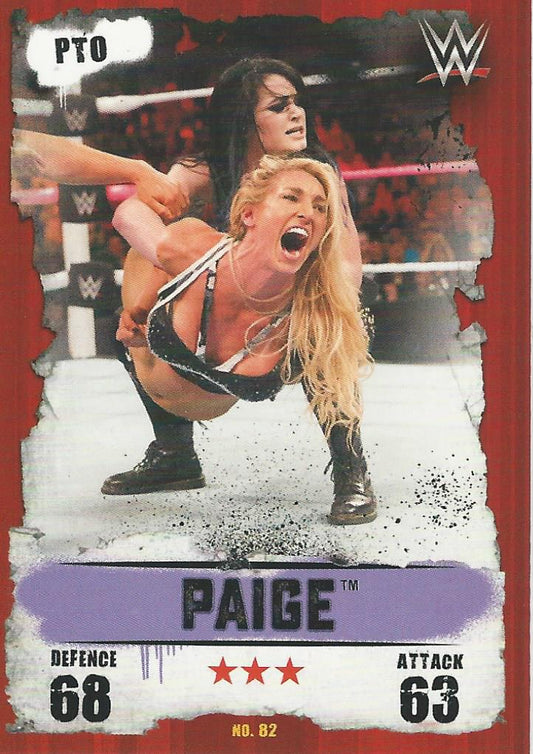 WWE Topps Slam Attax Takeover 2016 Paige #82
