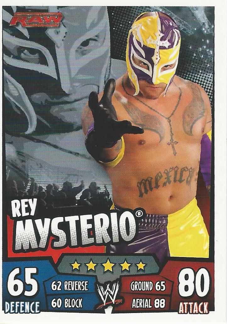 WWE Topps Slam Attax Rumble 2011 Rey Mysterio #82