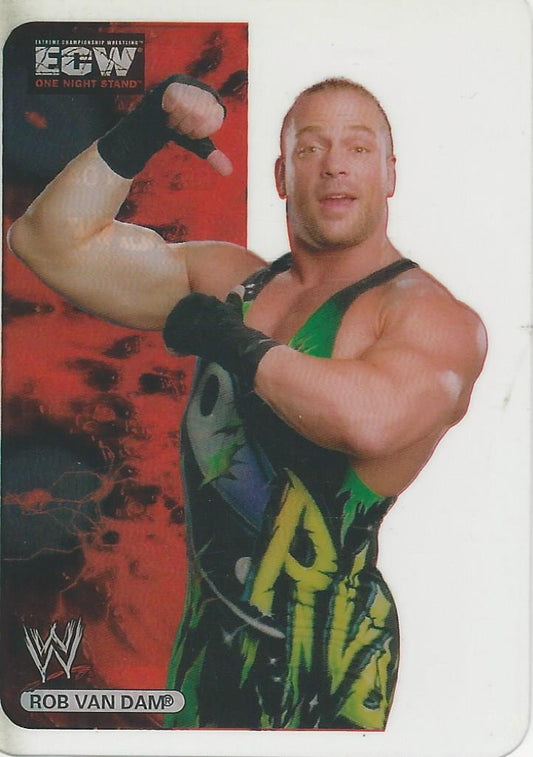 WWE Edibas Lamincards 2006 Rob Van Dam #82