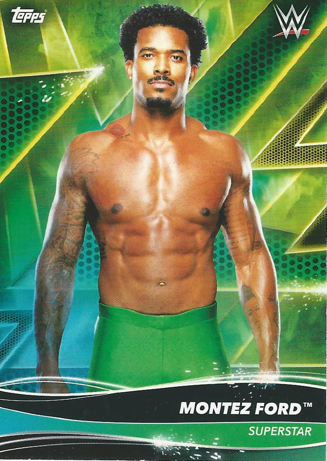 Topps WWE Superstars 2021 Montez Ford #82