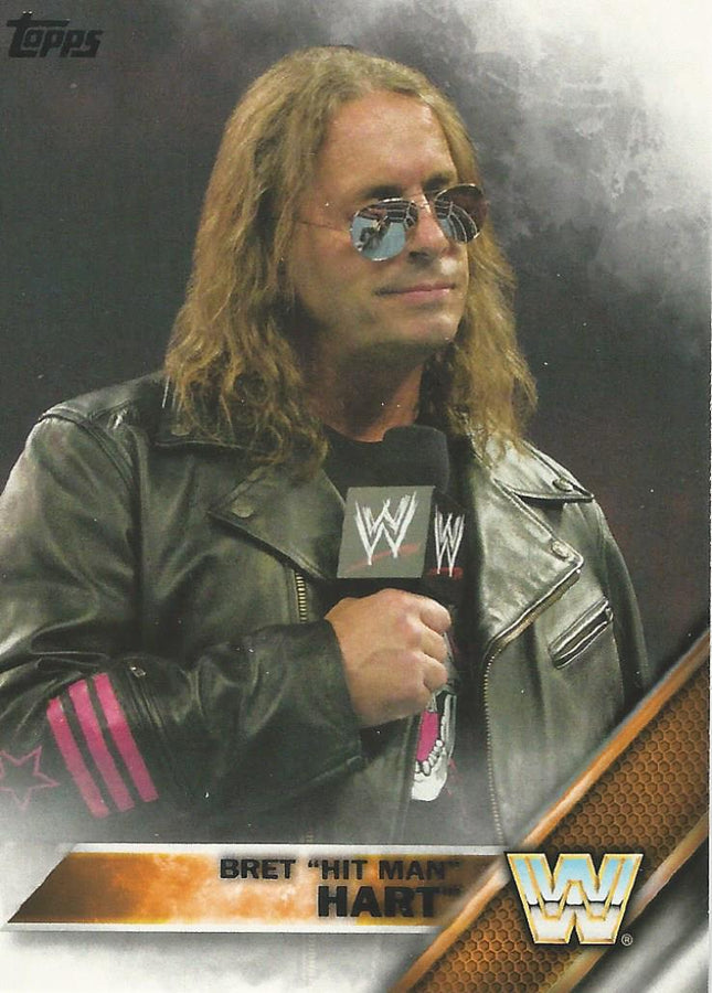 WWE Topps 2016 Bret Hart #82