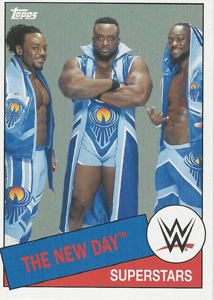 WWE Topps Heritage 2015 The New Day #82