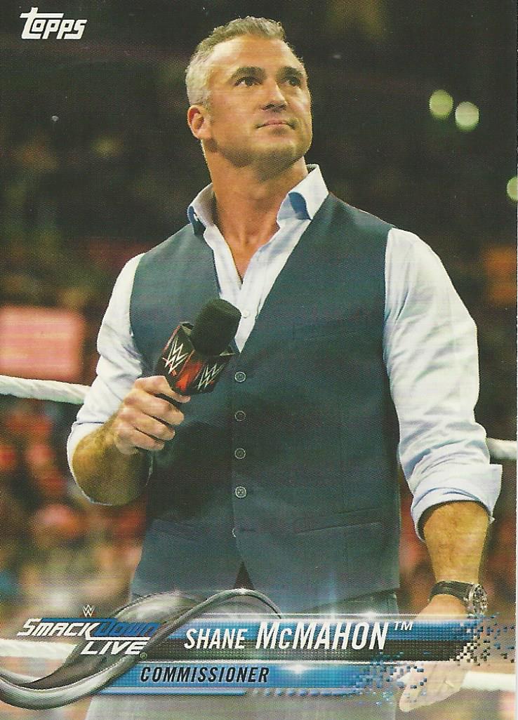 WWE Topps 2018 Shane McMahon #82