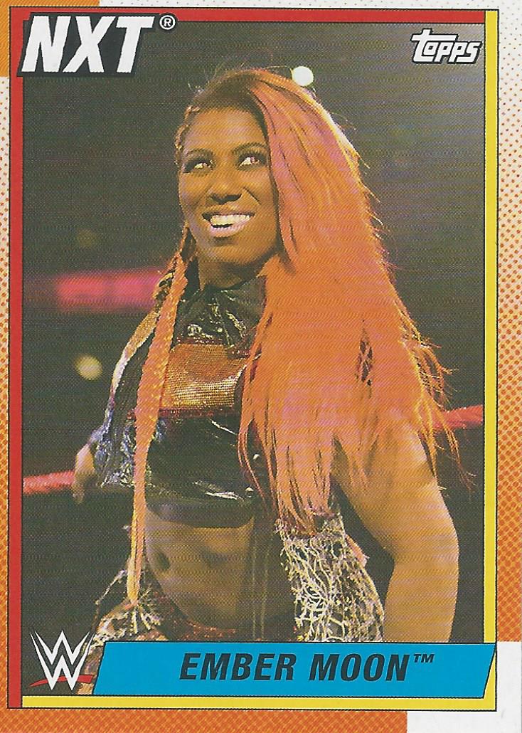 WWE Topps Heritage 2021 Ember Moon #82