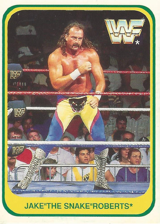 WWF Merlin 1991 Jake the Snake Roberts #82