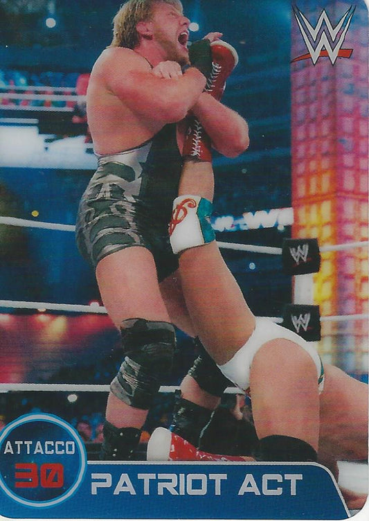 WWE Edibas Lamincards 2014 Jack Swagger #82