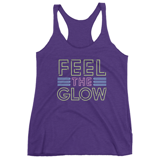 Naomi "Feel The Glow" Women's Racerback Tank Top Tank Top PW Catalog