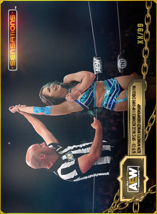 6/9/23 – Skye Blue – Skye Blue Becomes Top Contender for AEW Women’s World Championship