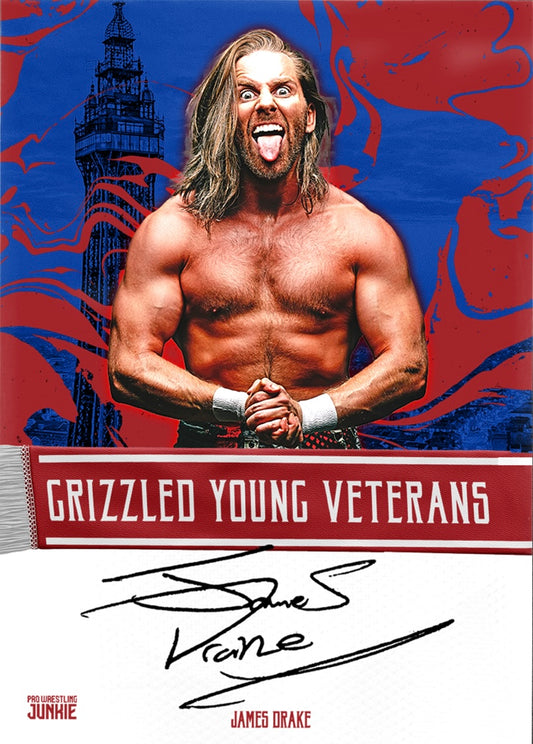 “Grizzled Young Veterans” James Drake trading card PW Catalog