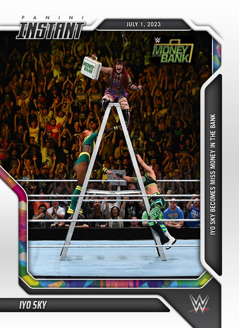 IYO SKY – IYO SKY Becomes Miss Money in the Bank trading card PW Catalog