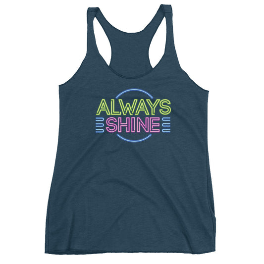 Naomi "Always Shine" Women's Racerback Tank Top Tank Top PW Catalog