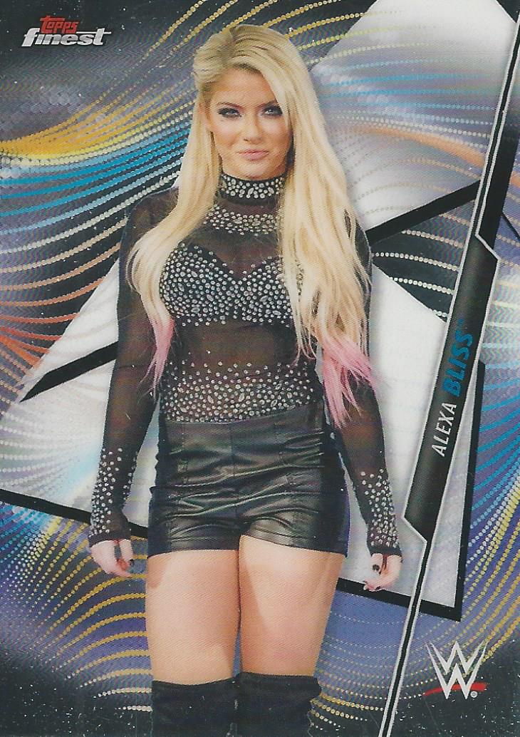 WWE Topps Finest 2020 Alexa Bliss #35