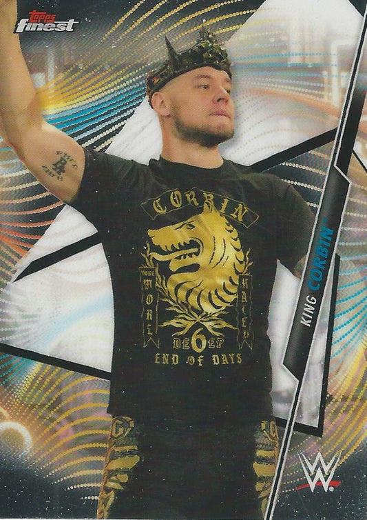 WWE Topps Finest 2020 Baron Corbin #49