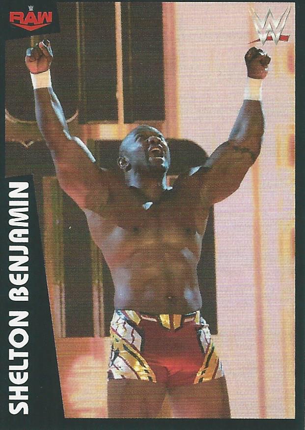 WWE Panini 2022 Sticker Collection Shelton Benjamin #83
