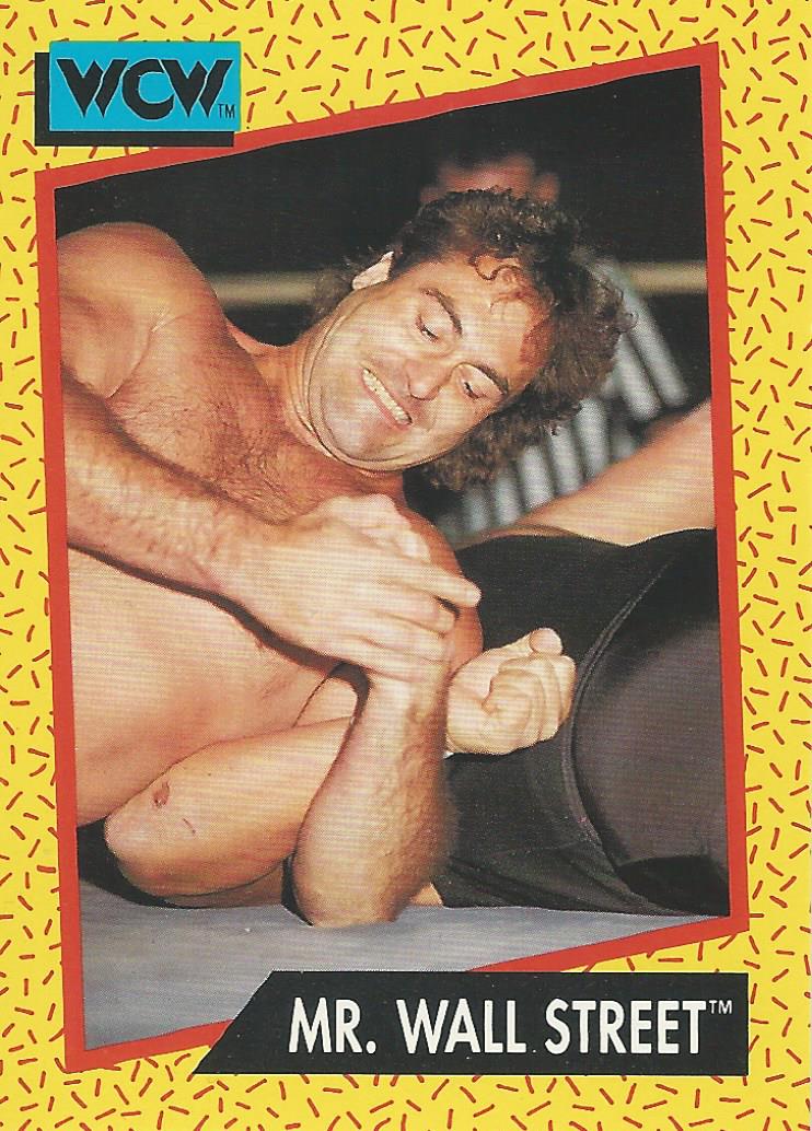 WCW Impel 1991 Mr Wall Street #83
