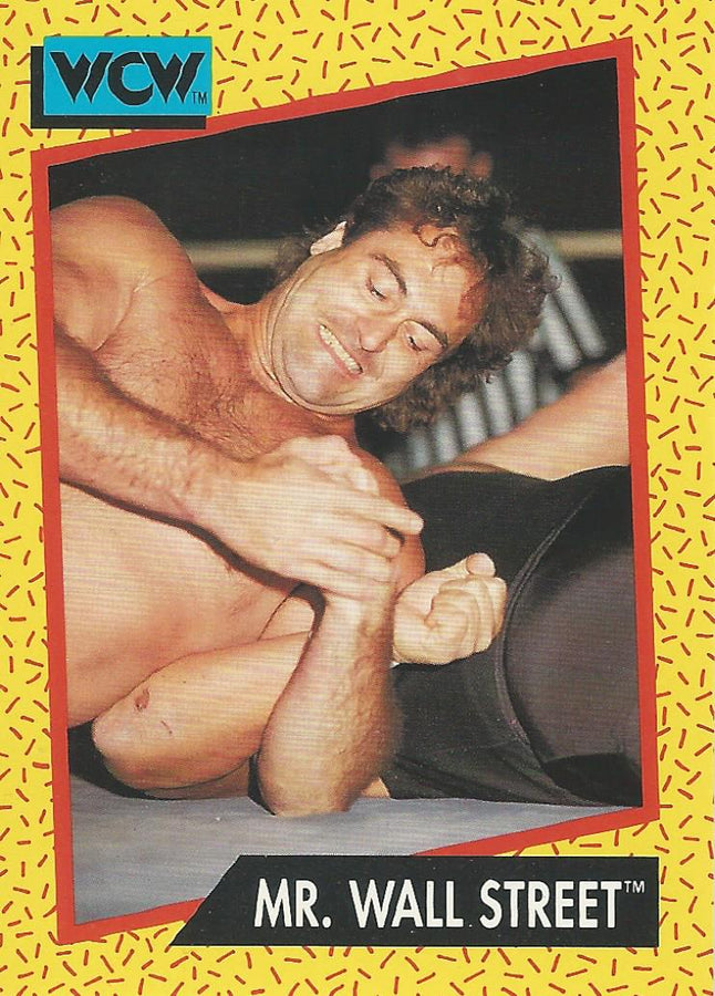 WCW Impel 1991 Mr Wall Street #83