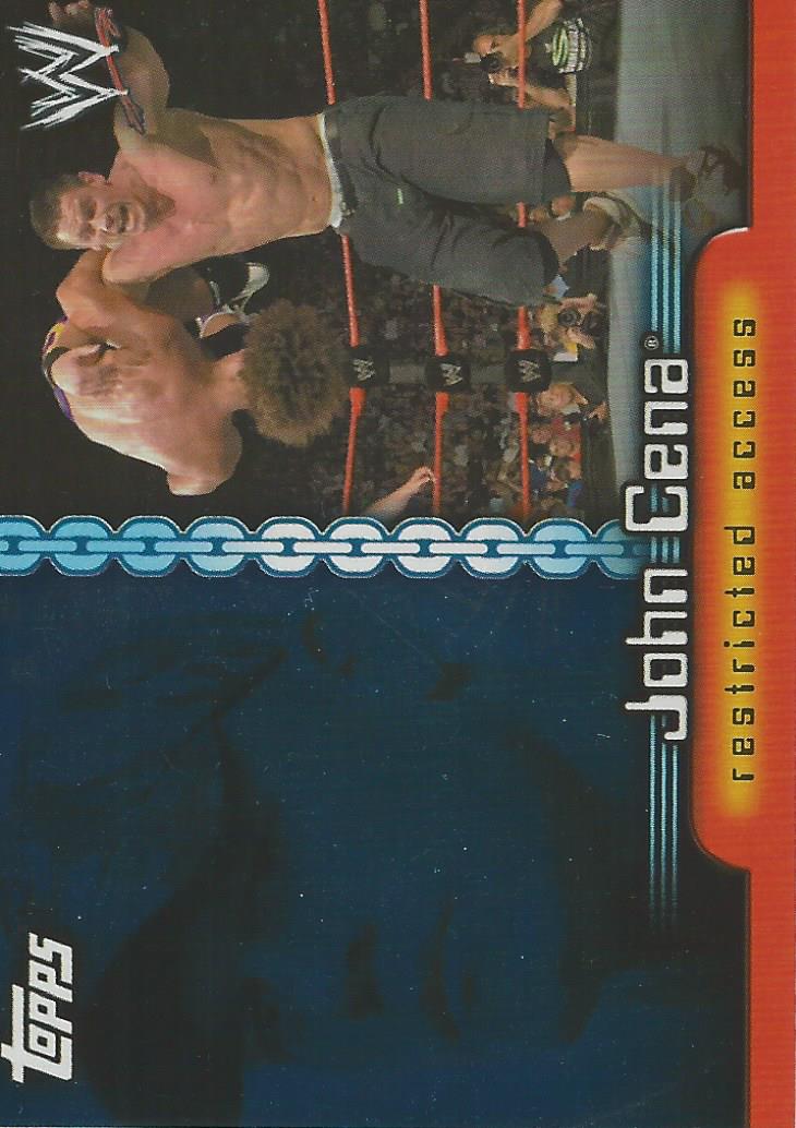 WWE Topps Insider 2006 John Cena C1 trading card PW Catalog