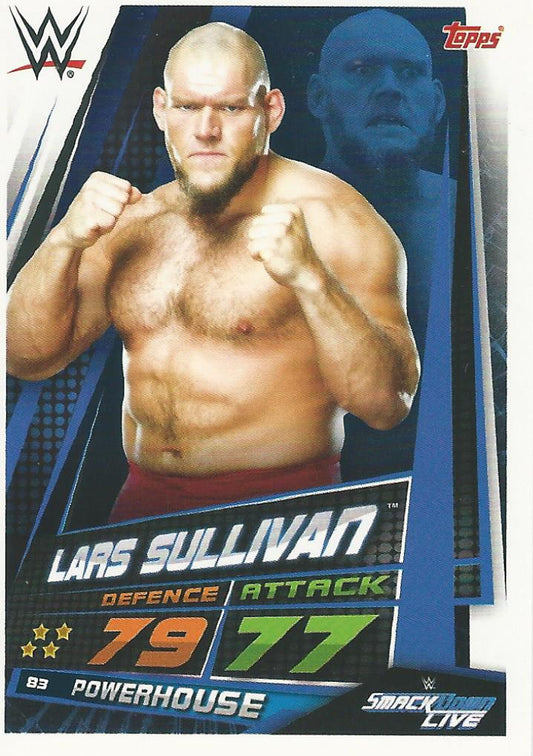WWE Topps Slam Attax Universe 2019 Lars Sullivan #83