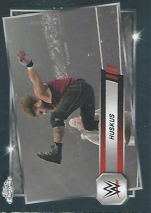 WWE Topps Chrome 2025 Trading Cards Huskus No.83 PW Catalog
