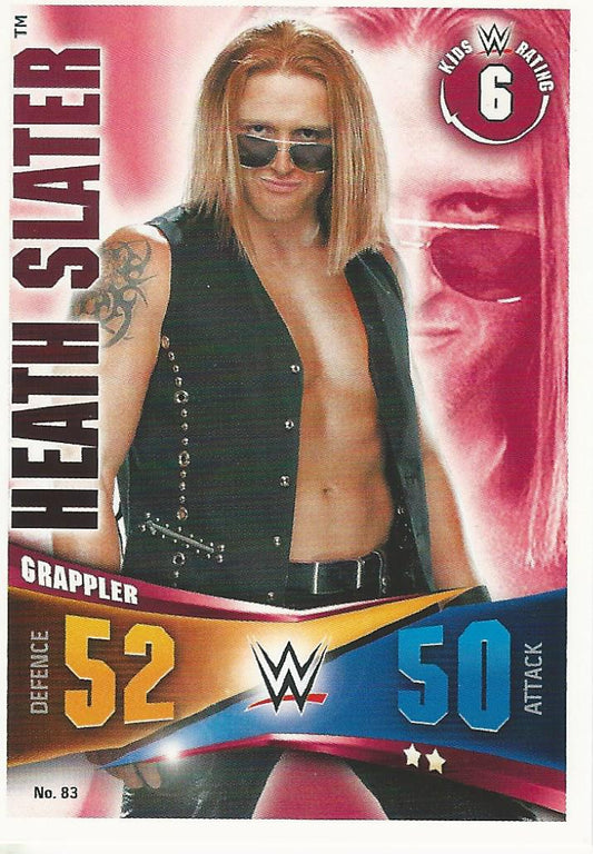 WWE Topps Slam Attax Rivals 2014 Heath Slater #83