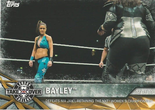 WWE Topps Women Division 2017 Bayley NXT-9