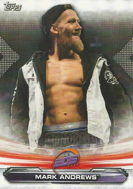 WWE Topps Raw 2019 Mark Andrews #83
