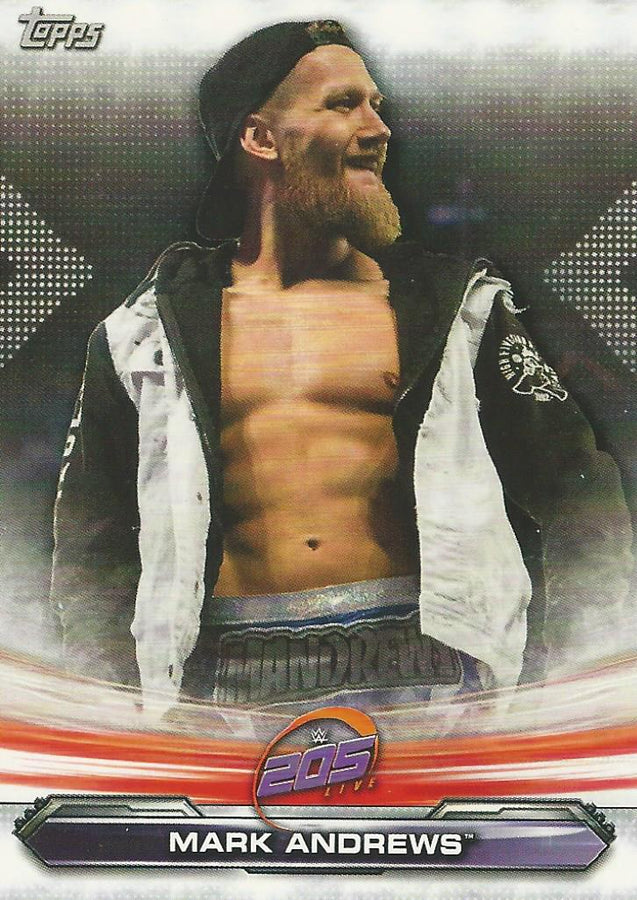 WWE Topps Raw 2019 Mark Andrews #83