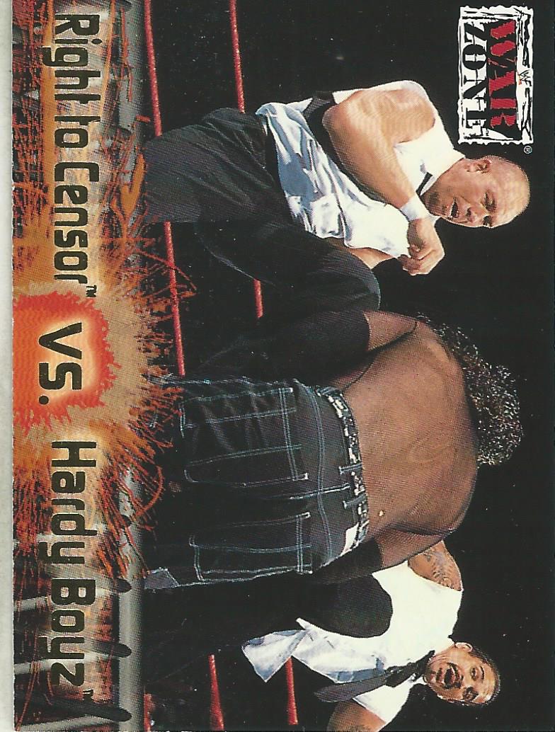 WWF Fleer Raw 2001 Right to Censor #83
