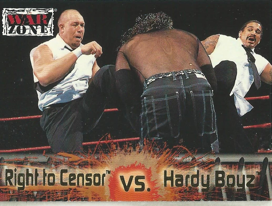WWF Fleer Raw 2001 Right to Censor #83