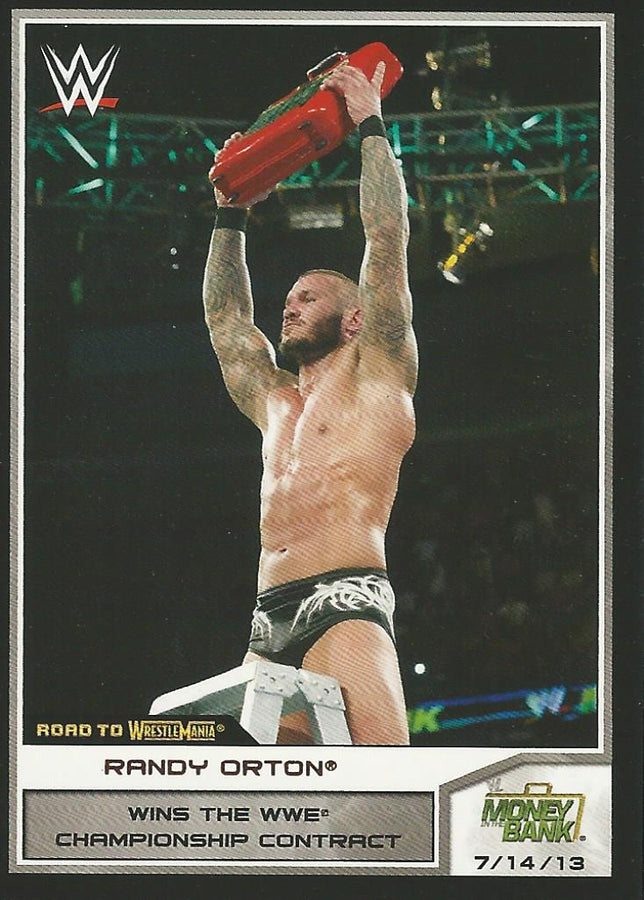WWE Topps Road to Wrestlemania 2014 Randy Orton #23
