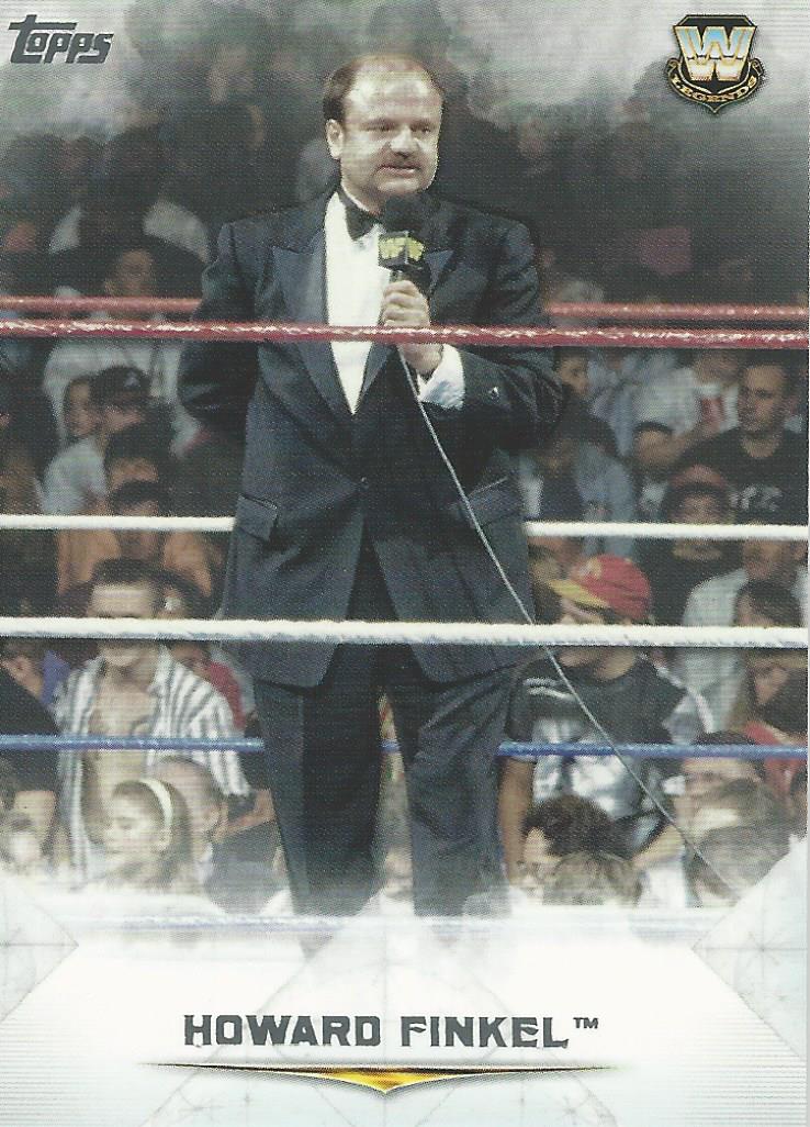 WWE Topps Undisputed 2020 Howard Finkel #83