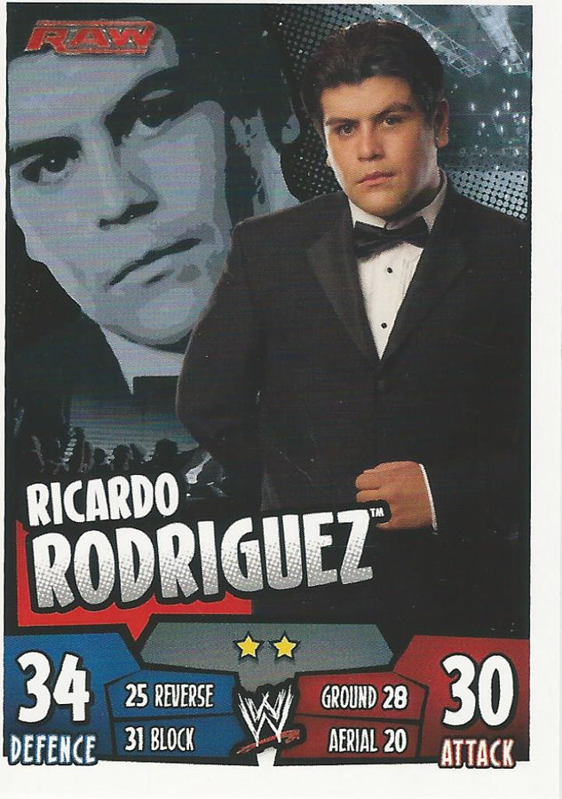 WWE Topps Slam Attax Rumble 2011 Ricardo Rodriguez #83