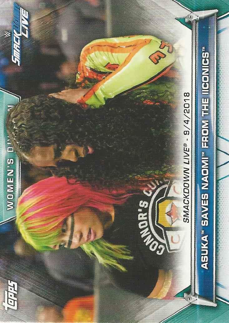 WWE Topps Women Division 2019 Asuka and Naomi #83