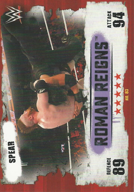 WWE Topps Slam Attax Takeover 2016 Roman Reigns #83