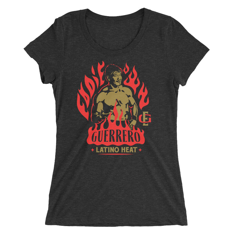 Eddie Guerrero "Latino Heat" Women's Tri-Blend T-shirt T-Shirt PW Catalog