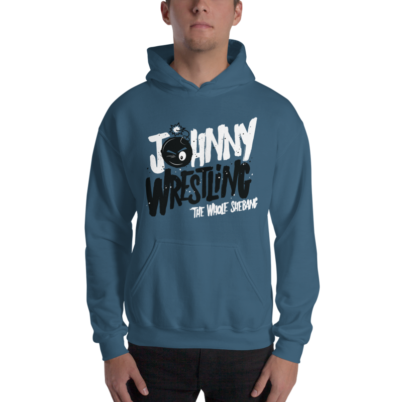 Johnny Gargano "Johnny Wrestling" Pullover Hoodie Sweatshirt Sweatshirt PW Catalog