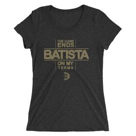 Batista "The Game Ends On My Terms" Women's Tri-Blend T-Shirt