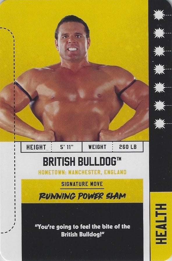 British Bulldog trading card PW Catalog