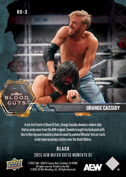 Orange Cassidy – Orange Cassidy Chokes Out Wheeler Yuta EN Route to a Brutal Victory in HIS First-Ever Blood & Guts Match